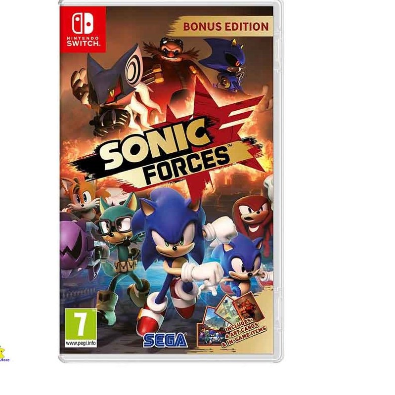 بازی سونیک فورسز  نسخه Bonus برای نینتندو سوییچ Sonic forces