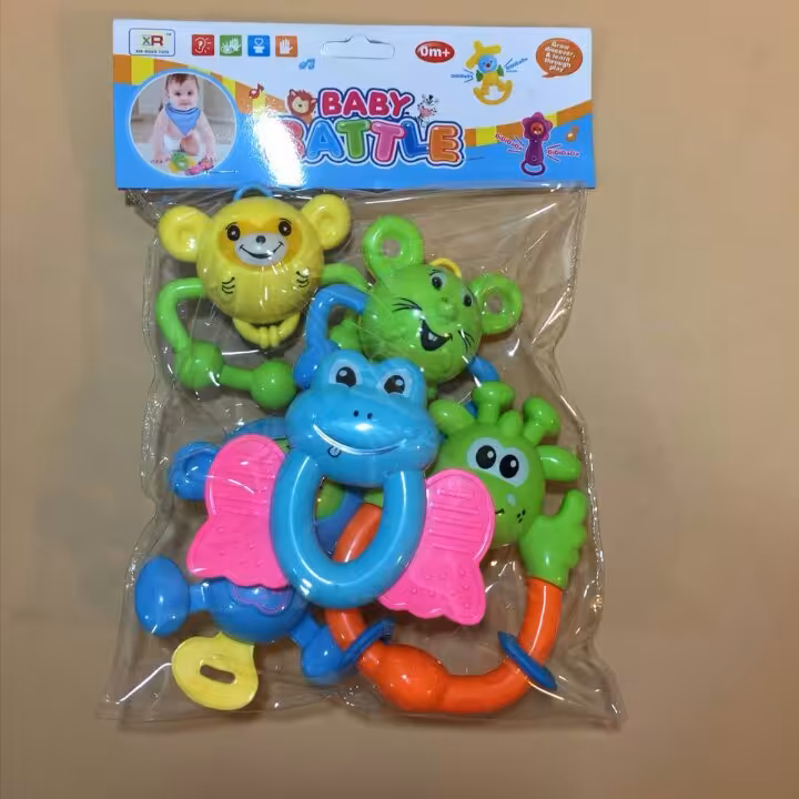 جغجه بسته رنگی درجه یک، خوشگل