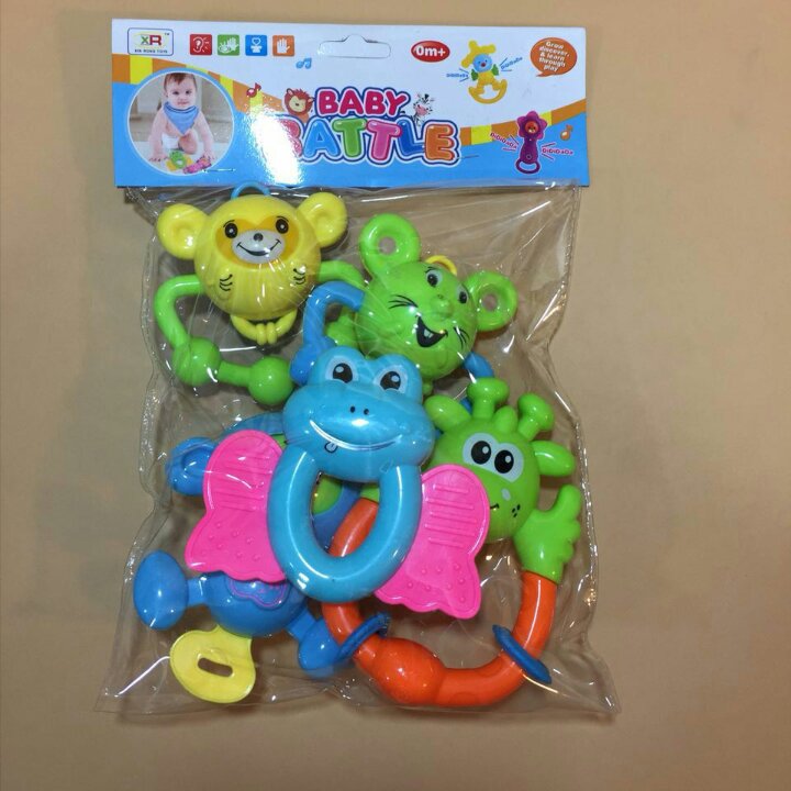 جغجه بسته رنگی درجه یک، خوشگل