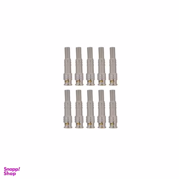 فیش BNC دوربین مداربسته مدل RG-59 بسته 10 عددی