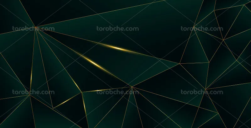 وکتور بک گراند سبز طلایی | گرافیک با طعم تربچه