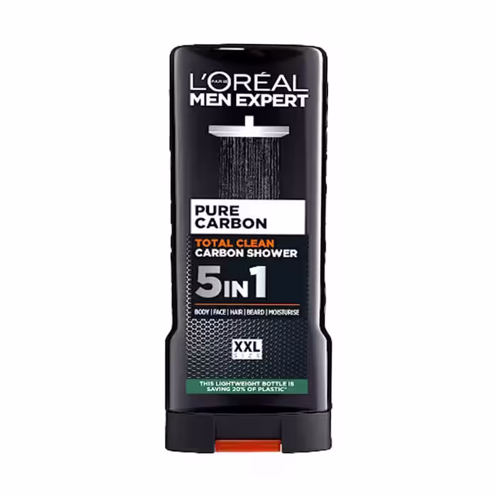 شامپو سر و بدن سری Men Expert مدل Pure Carbon لورال 400 میل