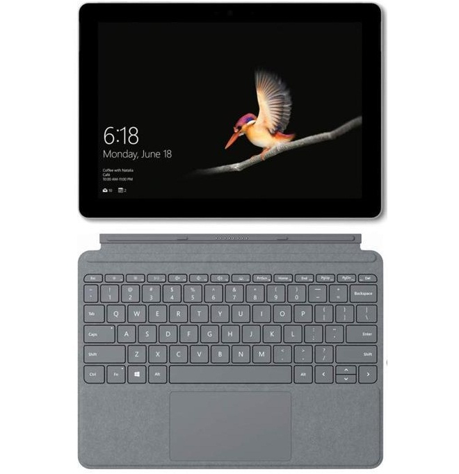 تبلت مایکروسافت مدل Surface Go-A به همراه کیبورد Signature Type Cover