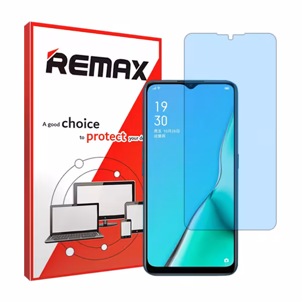 گلس اوپو A11 (2019) مدل هیدروژلی آنتی بلو برند ریمکس کد S