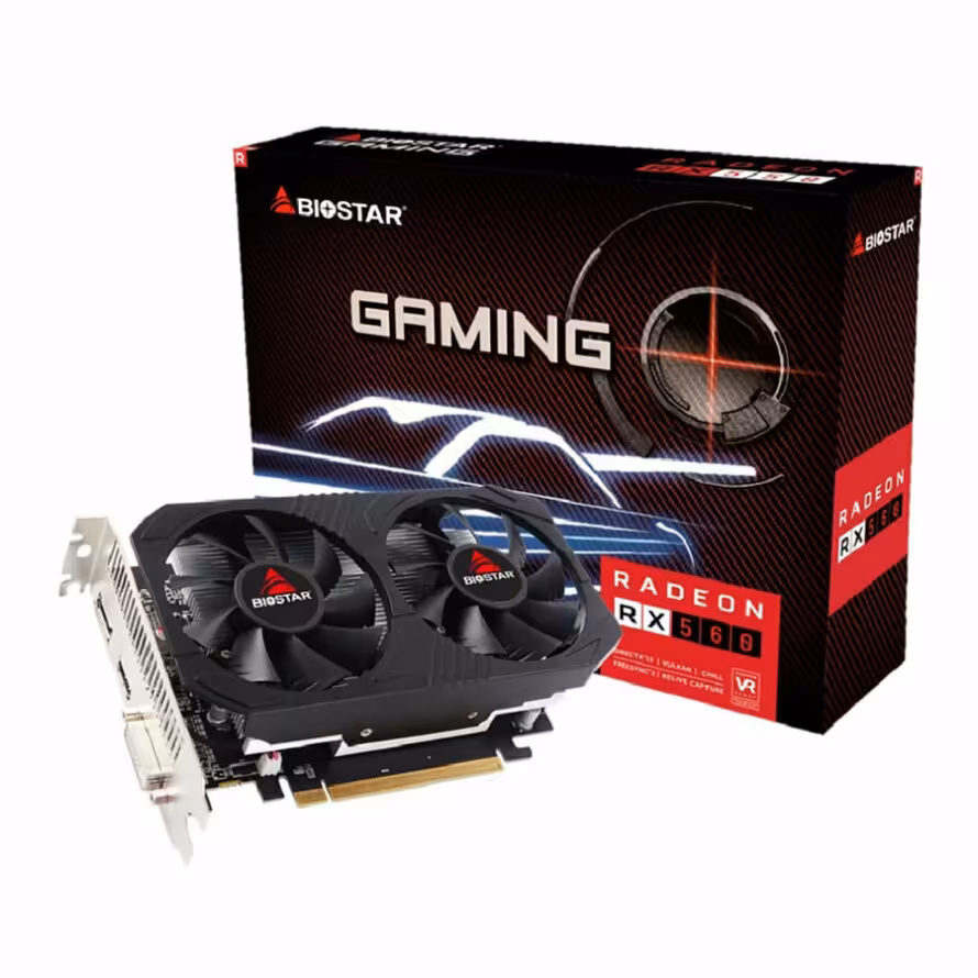 کارت گرافیک بایواستار Radeon RX560 4GB GDDR5