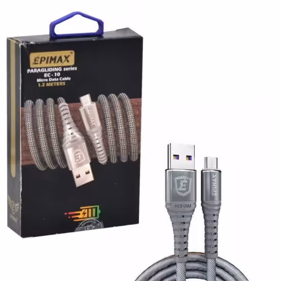 کابل اندروید نایلونی اپی مکس (Epimax) طول 1.2 متر مدل EC-10

