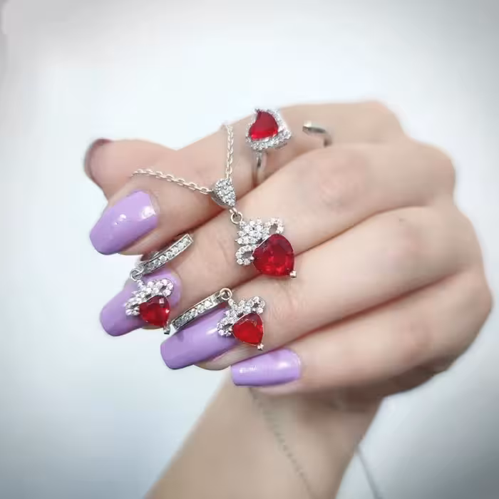 نیمست نقره سوپر میکرو کد 4011 (با عیار استاندارد نقره 925)