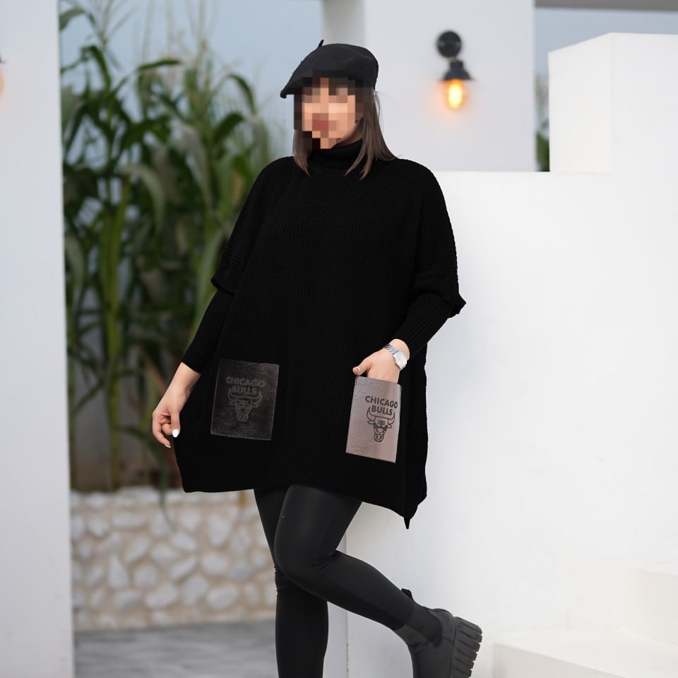 پانچو مانتو بافت پاییزی
فری سایز مناسب 38 تا 52
