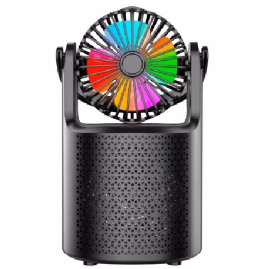 اسپیکر پنکه دار
مدل zqs 1440
عملکرد اسپیکر AUX-BT-FM-TF -USB
چراغ LED
همراه با فن کوچک
