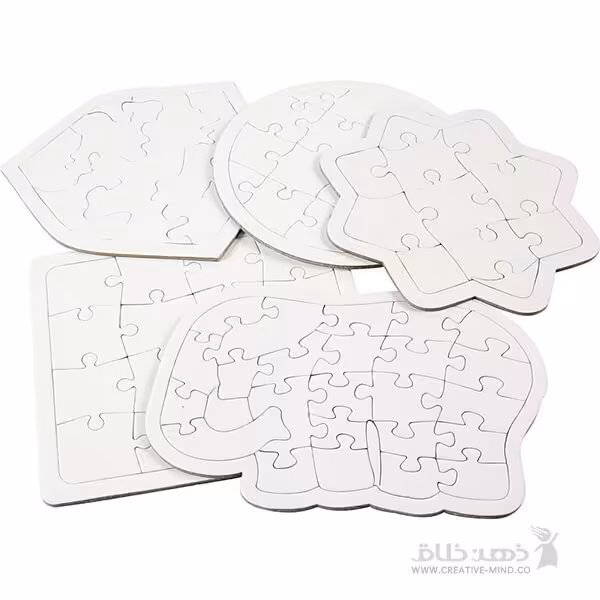 پازل مقوایی طرح دار
