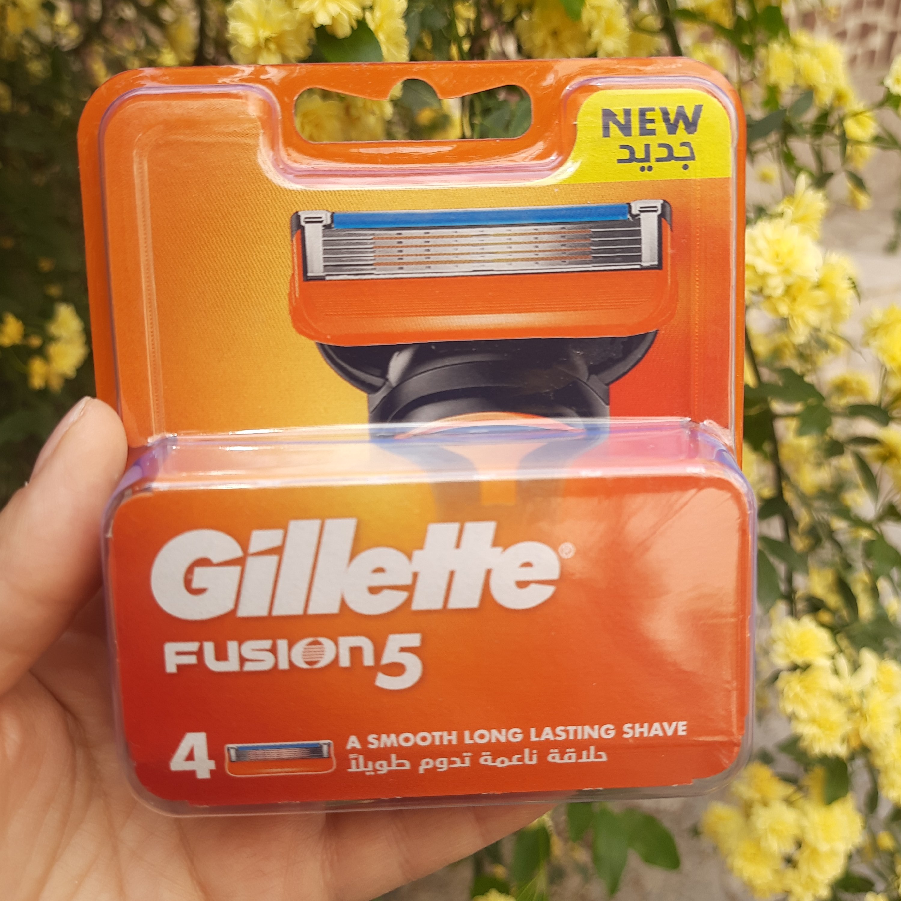 تیغ یدک 4تایی ژیلتFusion5 power
