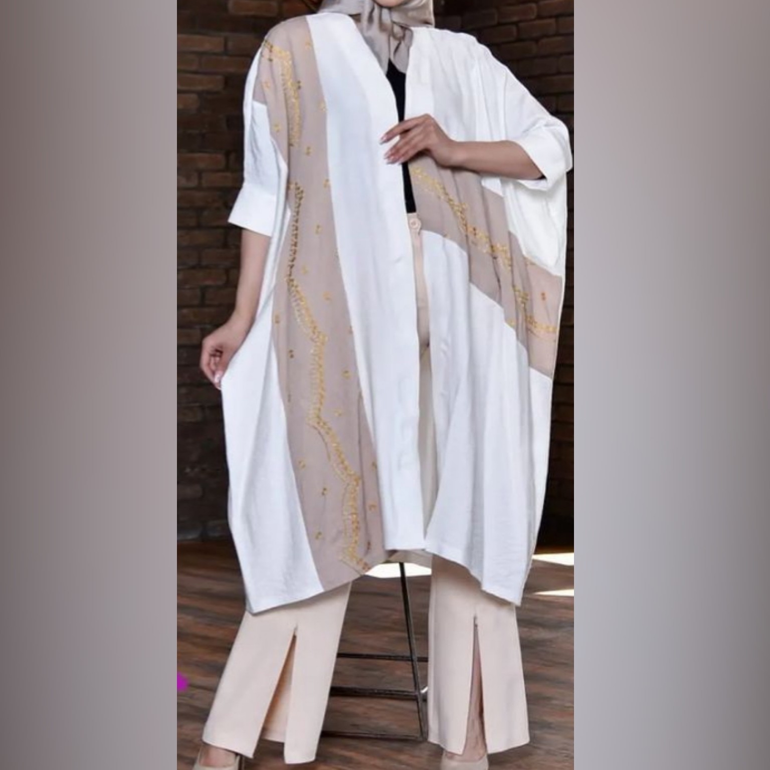 مانتو کرسپو خامه دوزی