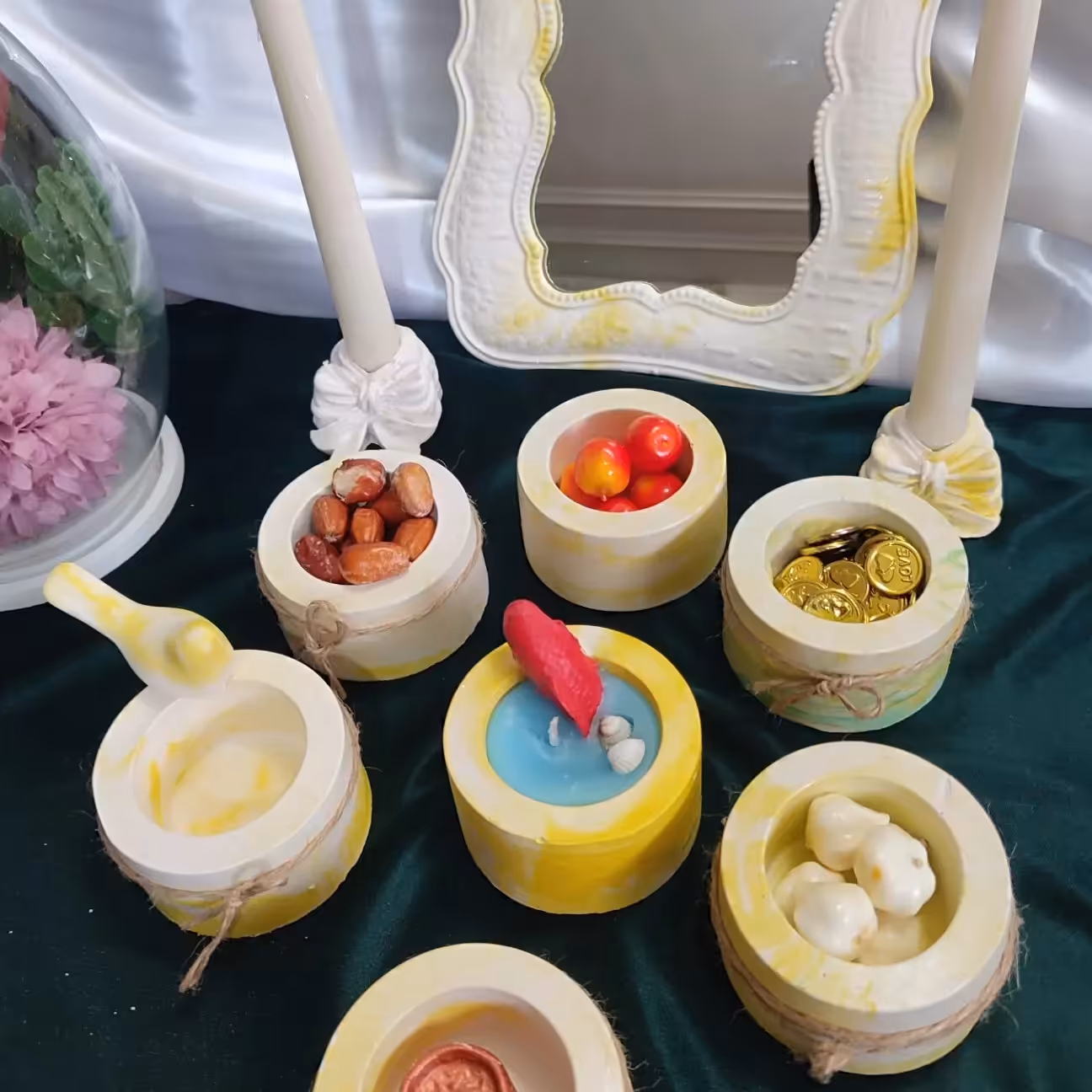 هفت سین بارنگ زرد دلبر