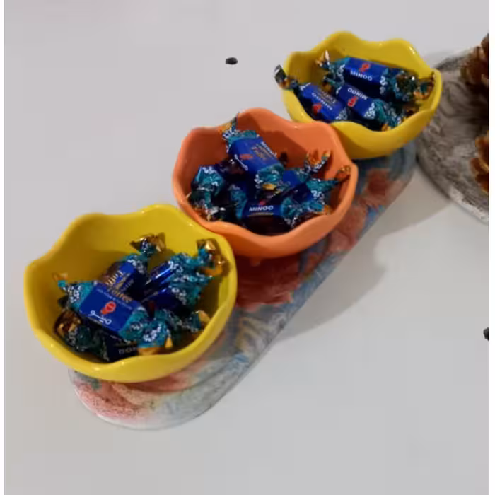 زیر قندانی،لیوانی،زیر گلدانی سنگی همه کاره سنگ مصنوعی