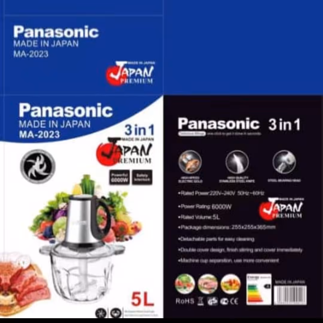 خردکن پاناسونیک شیشه ایی،شش تیغه