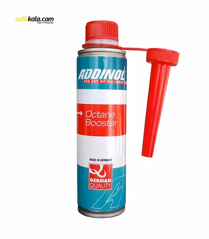 مکمل سوخت خودرو آدینول مدل Octane Booster حجم 300 میلی لیتر