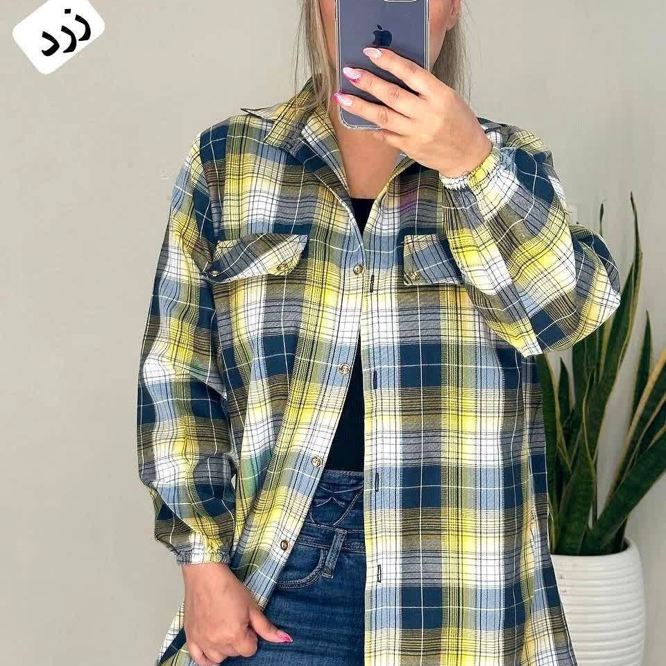 تونیک مانتویی 4خونه - نخ پنبه ترک درجه1
