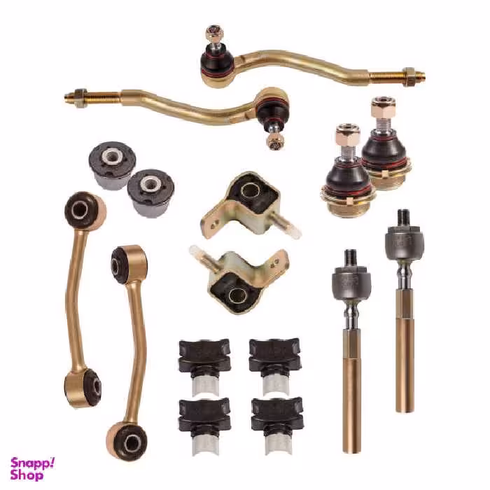 قطعات جلوبندی خودرو اس فورتی کد 102000+119 مناسب برای پژو 405 و پژو پارس مجموعه 16 عددی