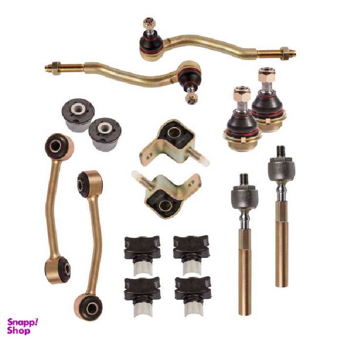 قطعات جلوبندی خودرو اس فورتی کد 102000+119 مناسب برای پژو 405 و پژو پارس مجموعه 16 عددی