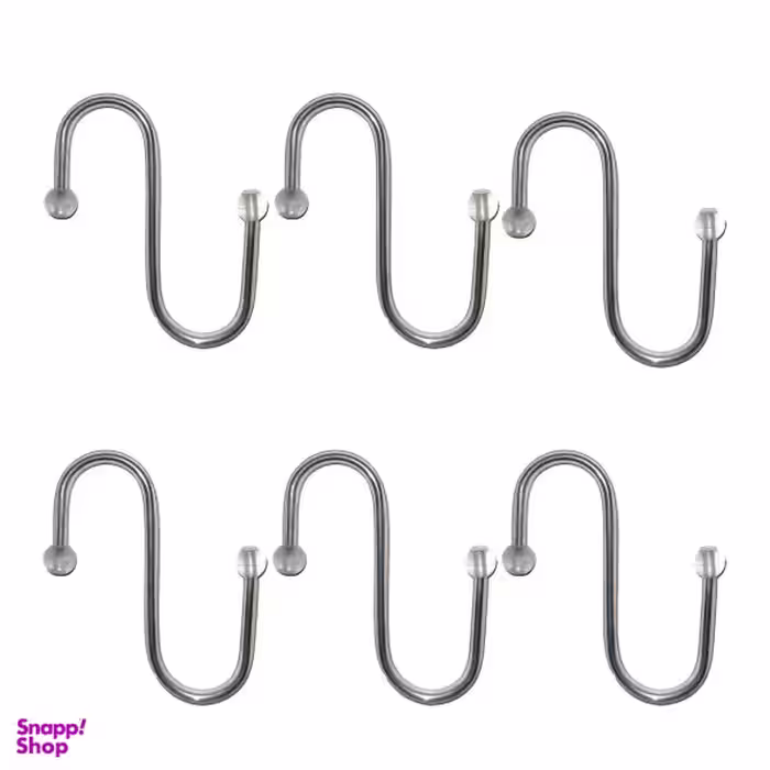 قلاب آویز لیوان کد 210 بسته 6 عددی
