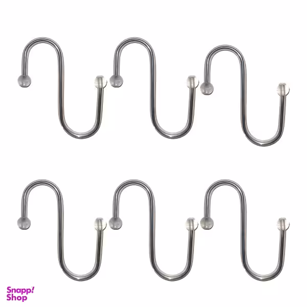 قلاب آویز لیوان کد 210 بسته 6 عددی