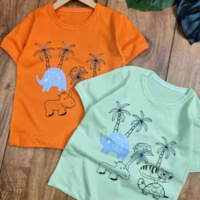 تیشرت اسپرت نخل حیوانات