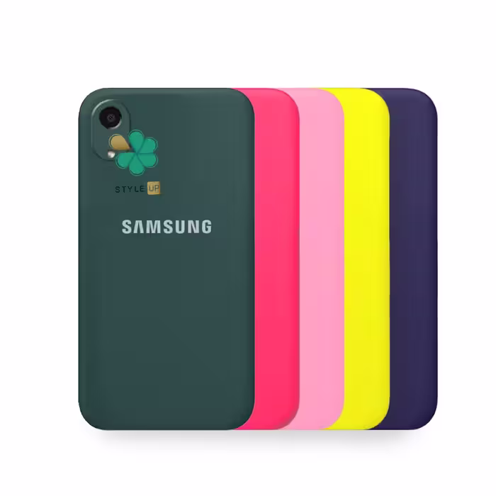 قاب گوشی سامسونگ Galaxy A03 Core مدل سیلیکونی محافظ لنز دار