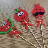 گیفت یلدایی نمدی قابل سفارش به صورت عمده و تکی قیمت ثبت شده برای هر عدد هست