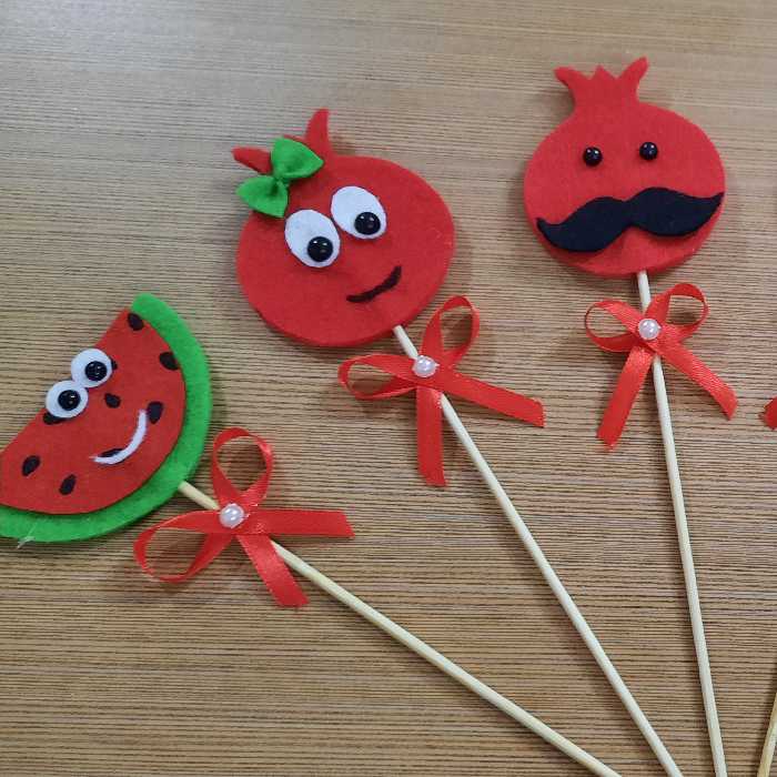 گیفت یلدایی نمدی قابل سفارش به صورت عمده و تکی قیمت ثبت شده برای هر عدد هست