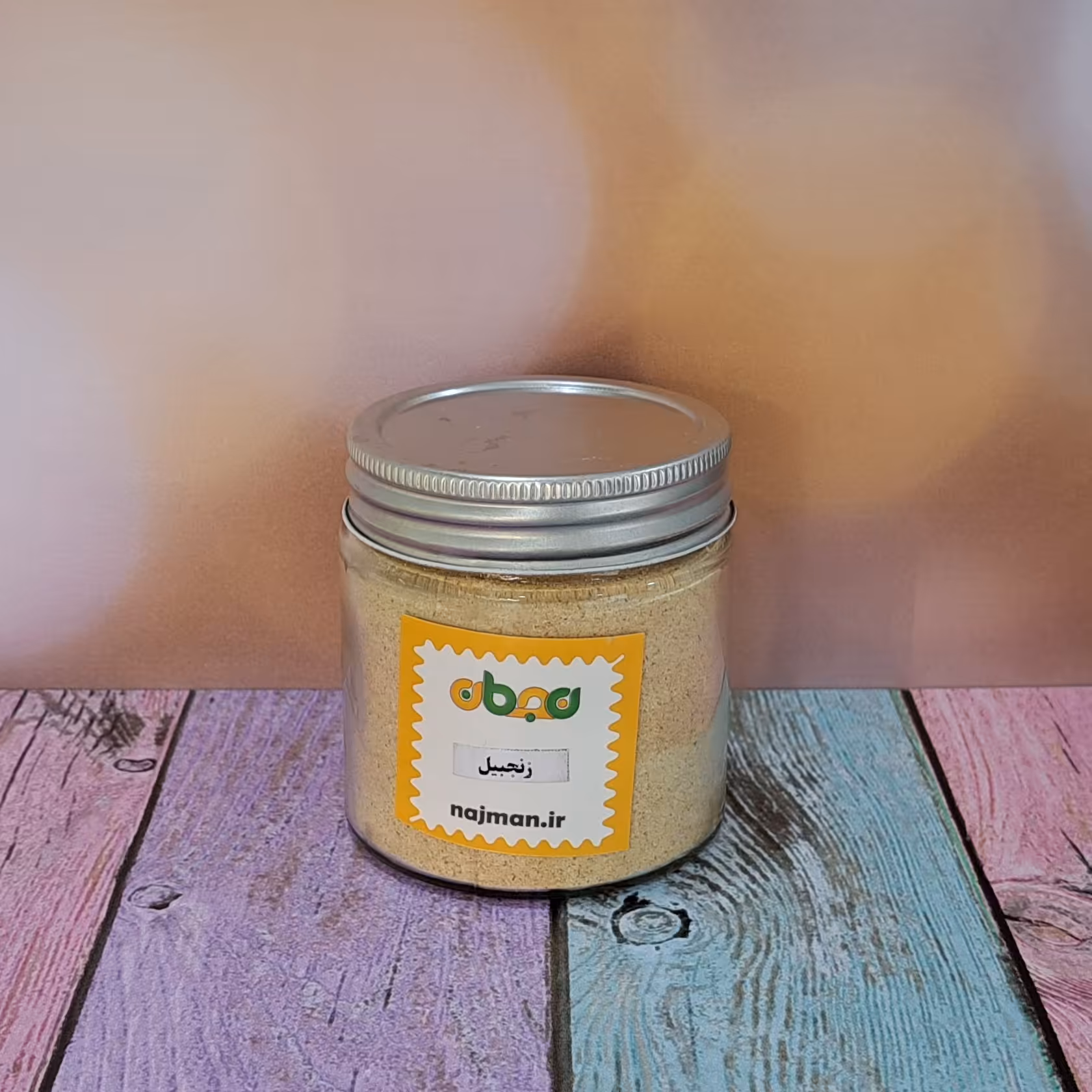 پودر زنجبیل شیشه 100 گرمی