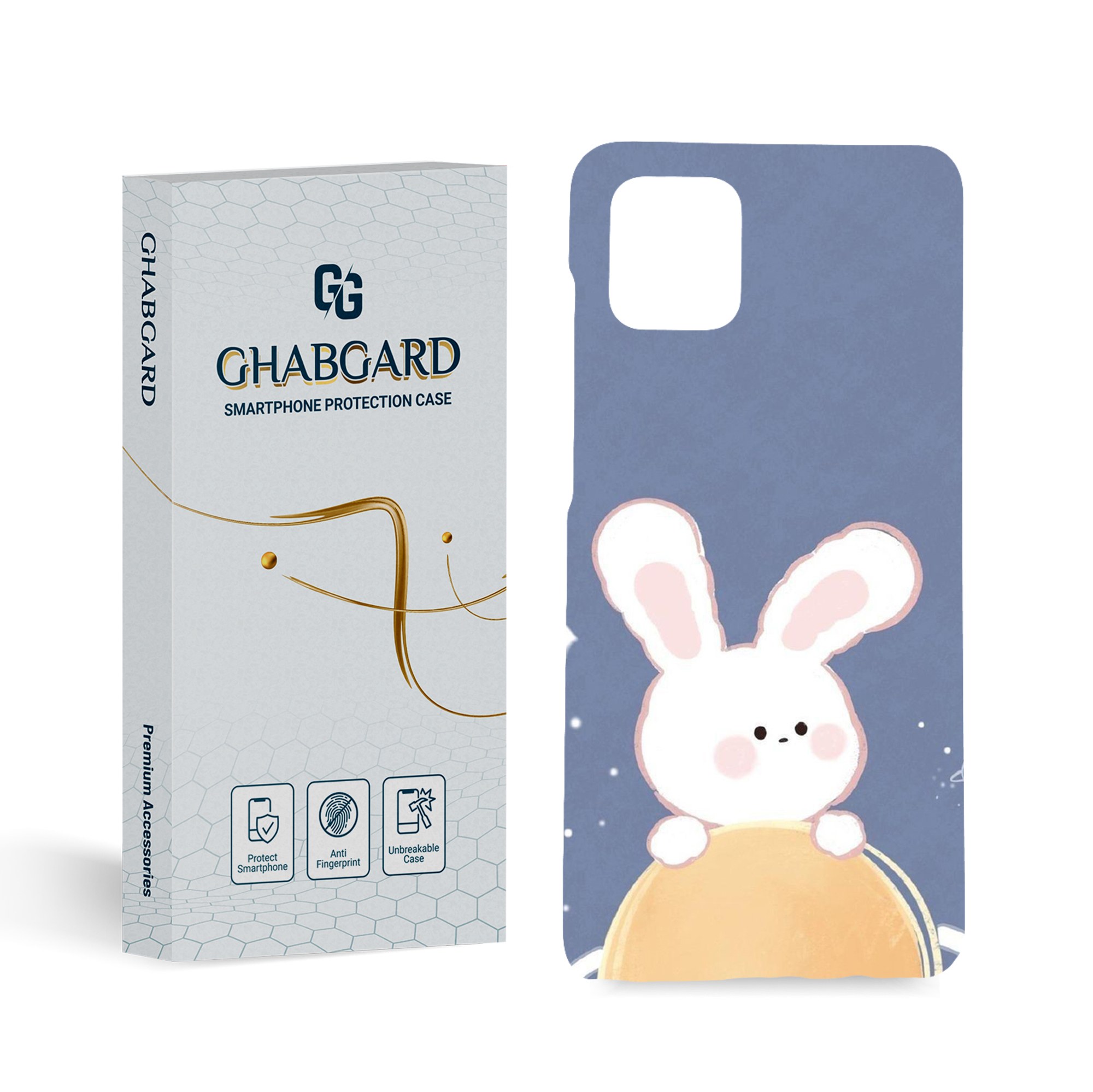 کاور گارد قاب دخترانه مدلg1108 مناسب برای گوشی سامسونگ a81 