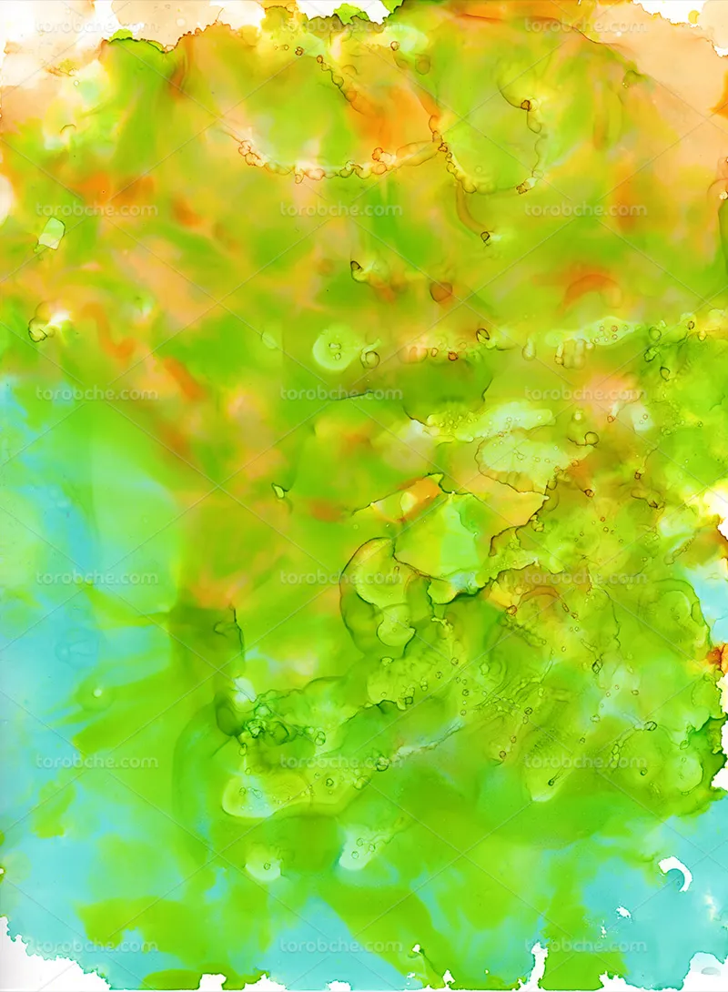 تکسچر سبز و آبی | گرافیک با طعم تربچه