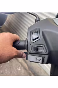 محافظ زانو موتورسیکلت زرد HONDA ACTVA 125 HORN BUTTON LEVER طراحی ویژه 3D No8 Home