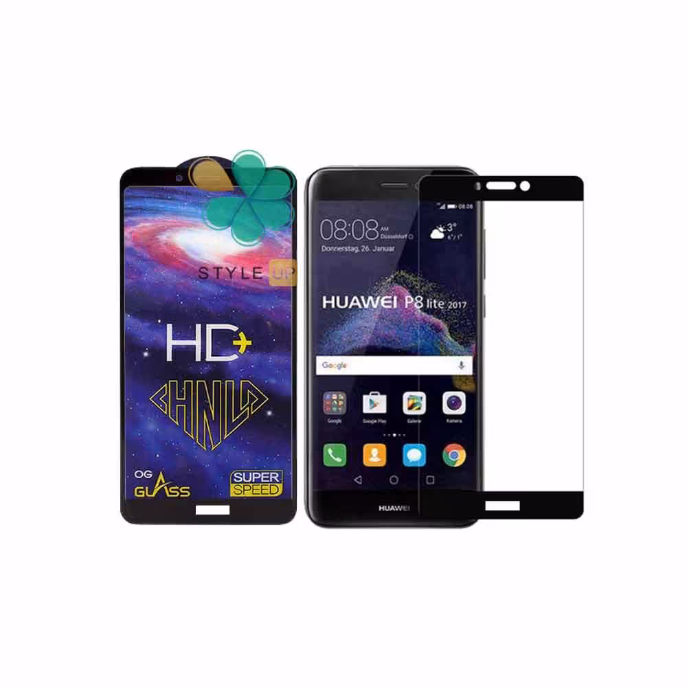 گلس فول گوشی هواوی Huawei Honor 8 Lite / P8 Lite 2017 مدل HD Plus