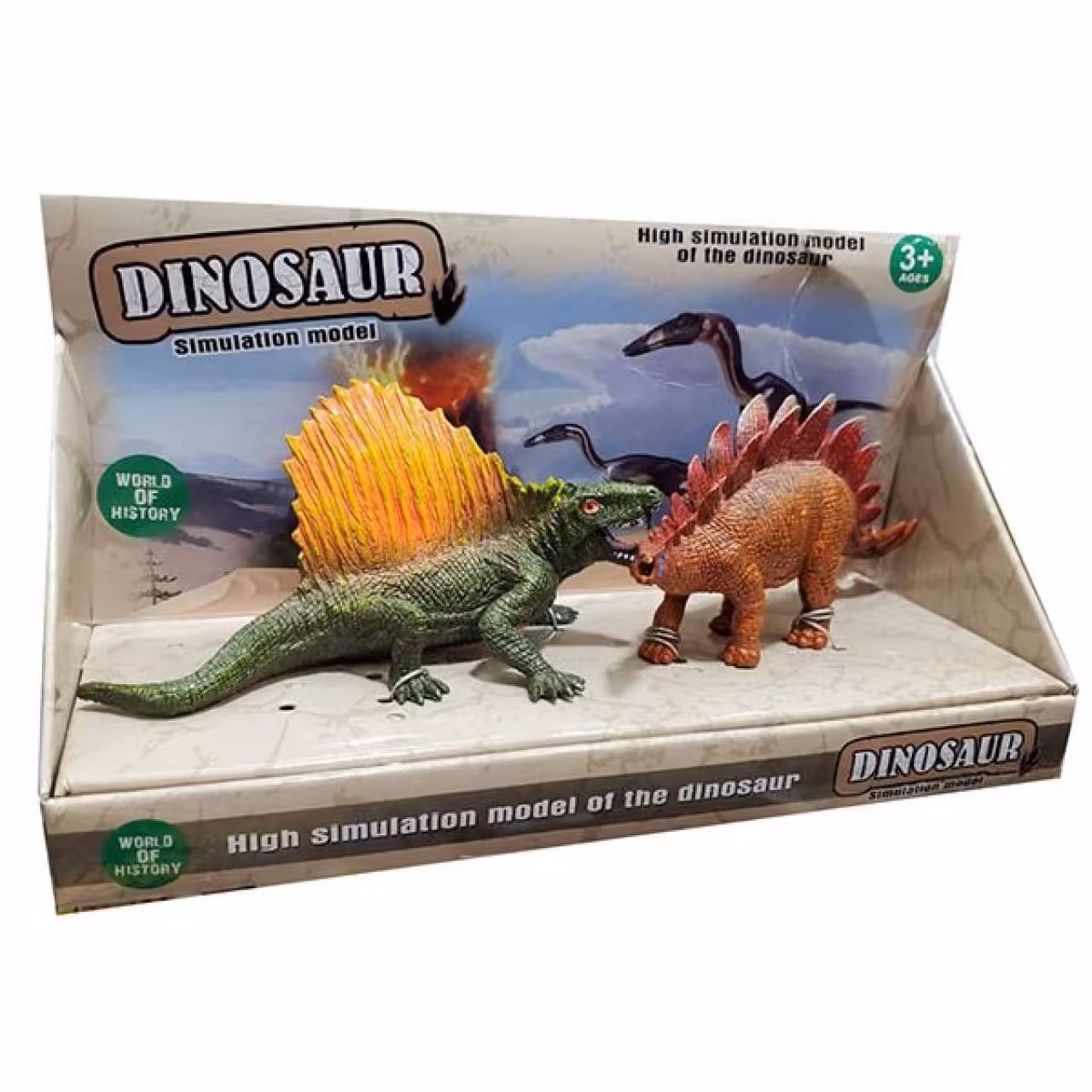 فیگور مدل Dinosaur کد 1 بسته دو عددی