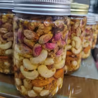 آجیل پنج مغز عسلی