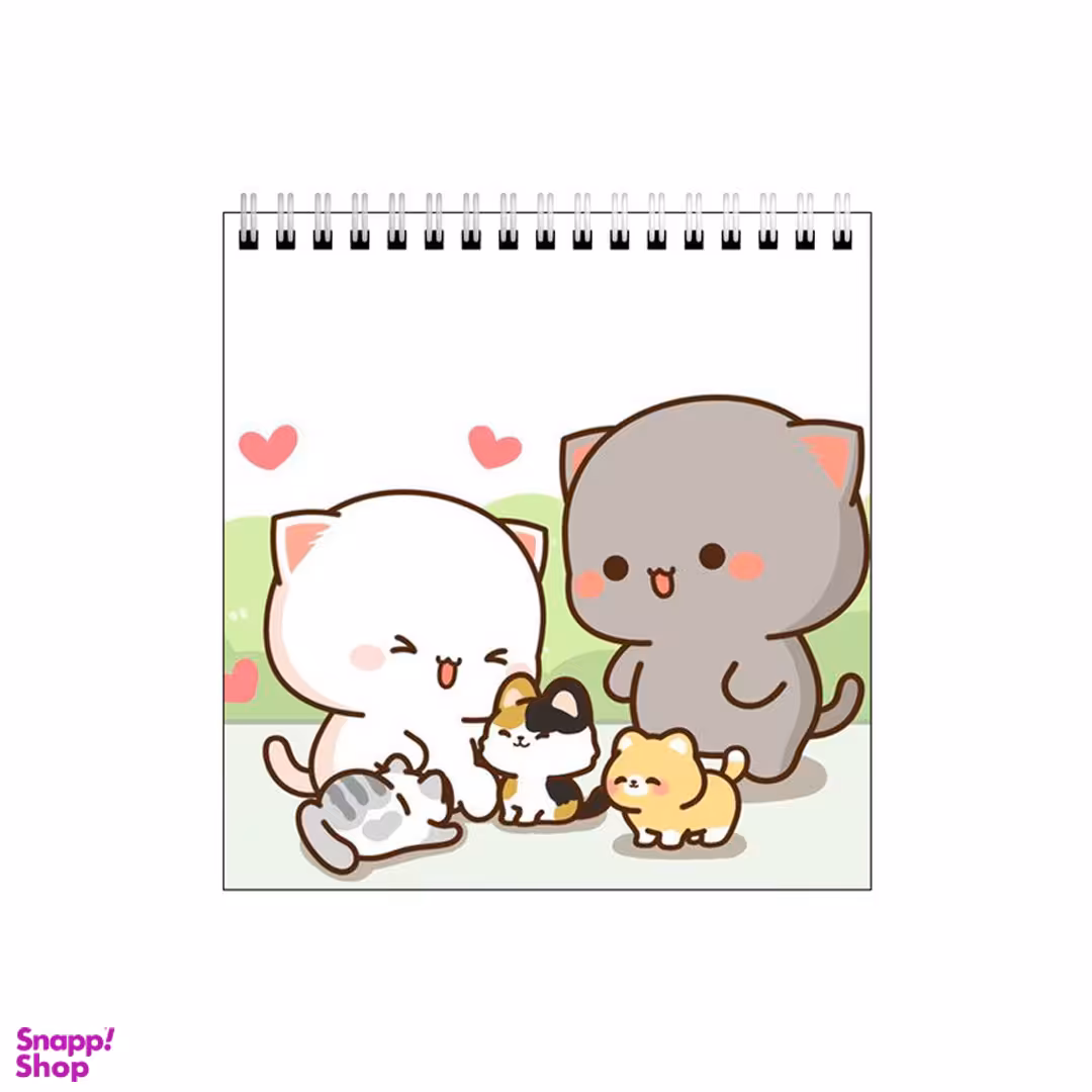 دفتر طراحی بامبیلیپ طرح پیشی و پیشا و بچه ها کد 3050661