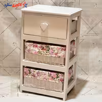 جاسیب زمینی و پیاز دو سبد و تک کشو تمام ام دی اف MDF