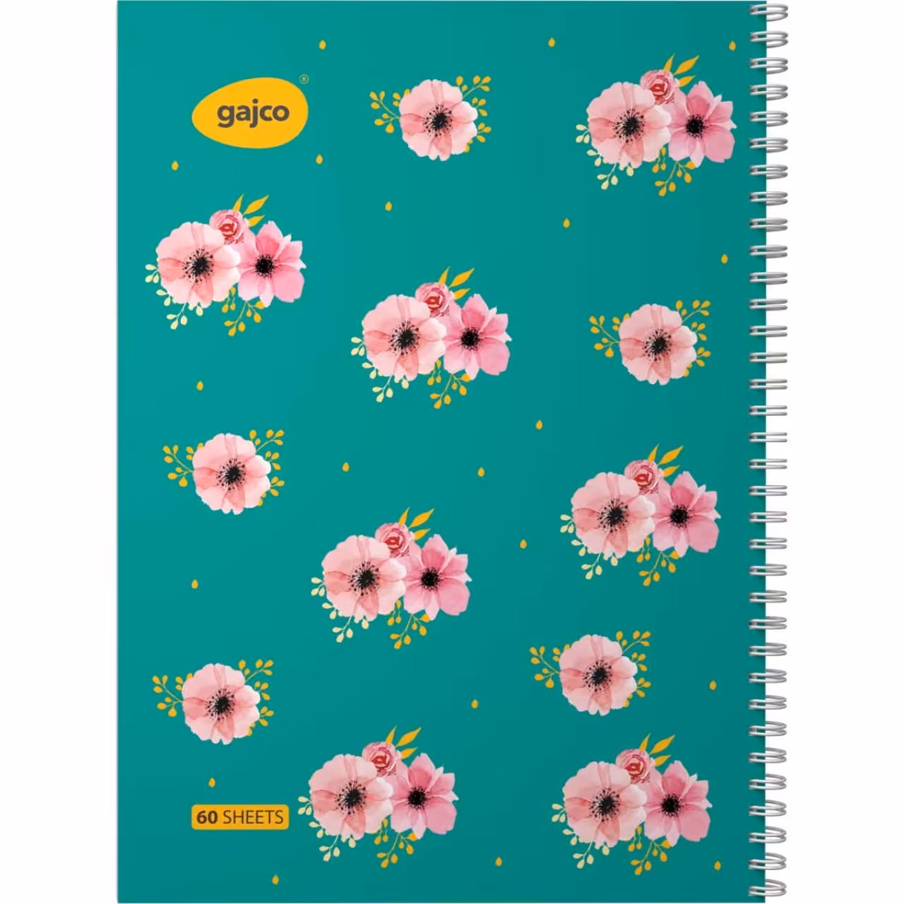 دفتر سیمی 60 برگ گاجکو طرح نسترن با رایحه شکلات