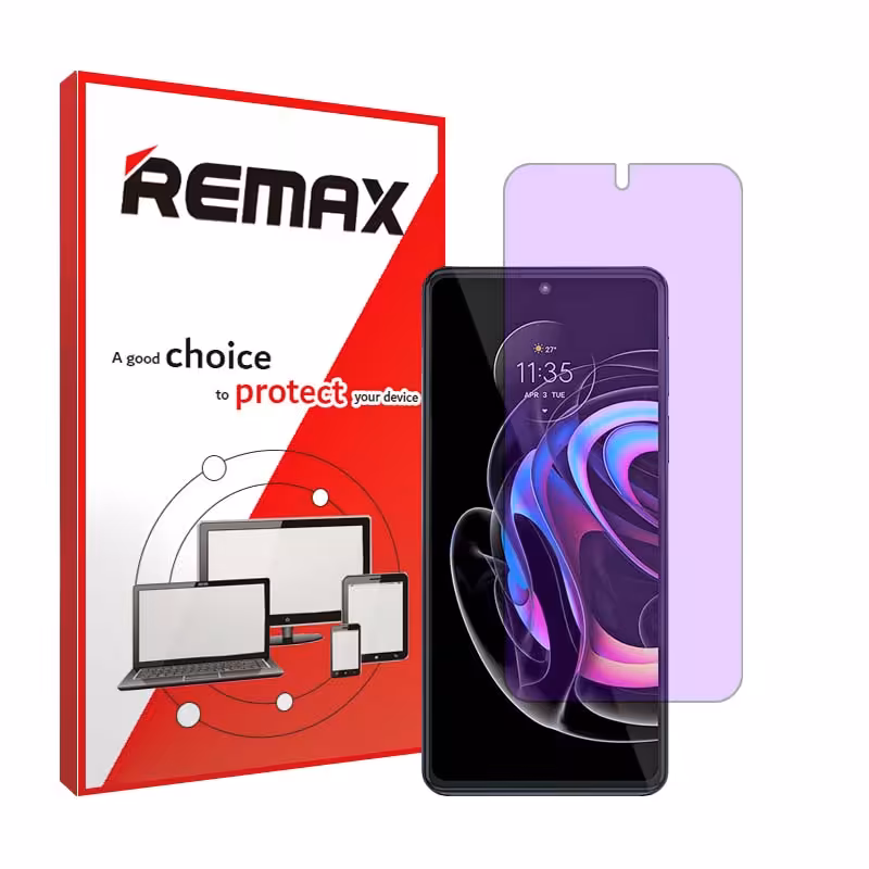 گلس موتورولا Edge 20 Pro مدل هیدروژلی آنتی پرپل برند ریمکس کد S