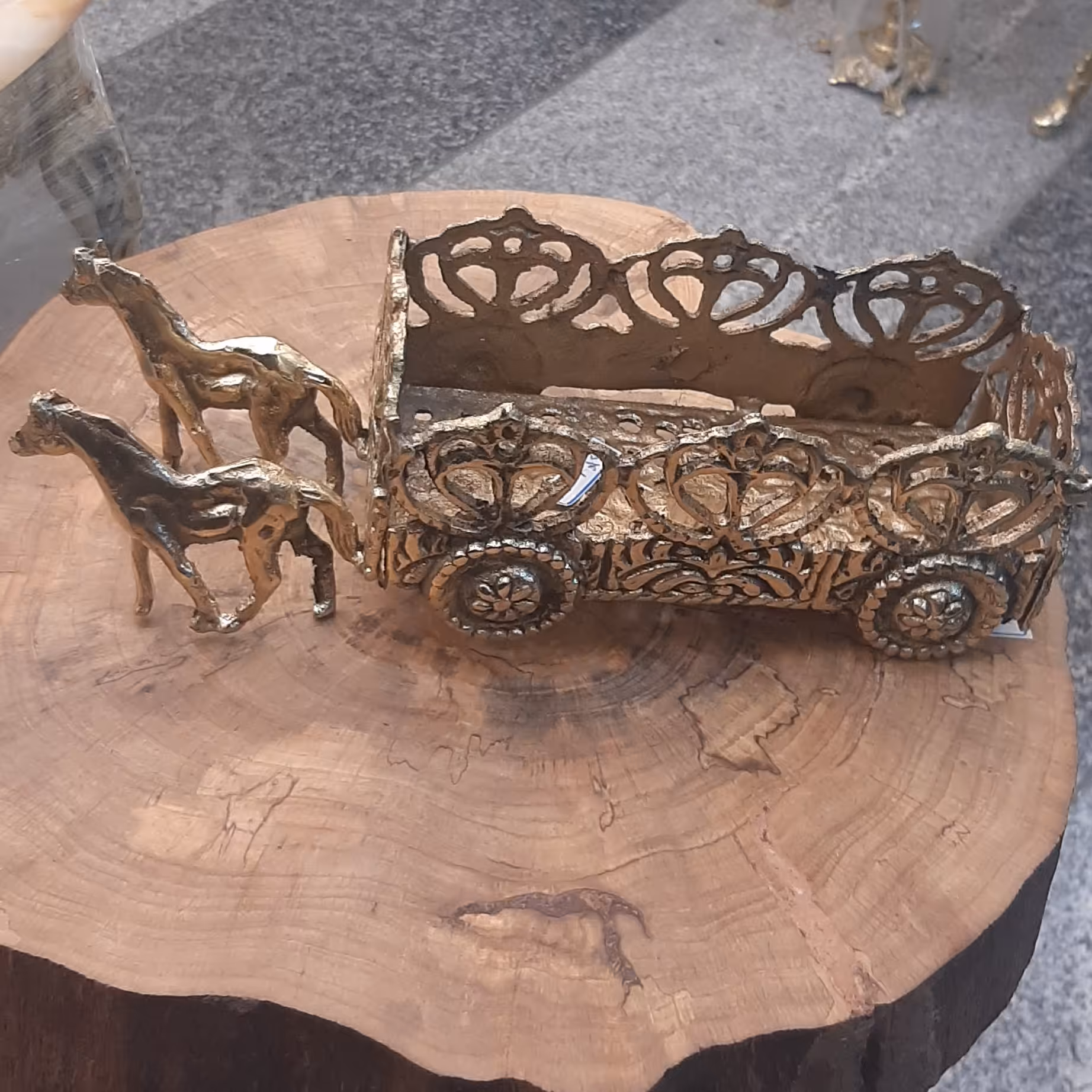 جا قاشقی برنجی zl00024