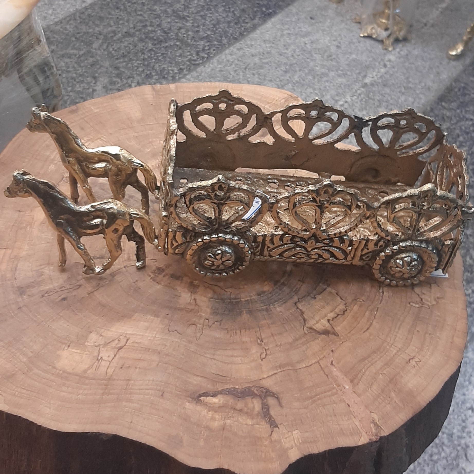 جا قاشقی برنجی zl00024