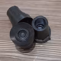 پاشنه عصا واشردار بدون لیز خوردگی