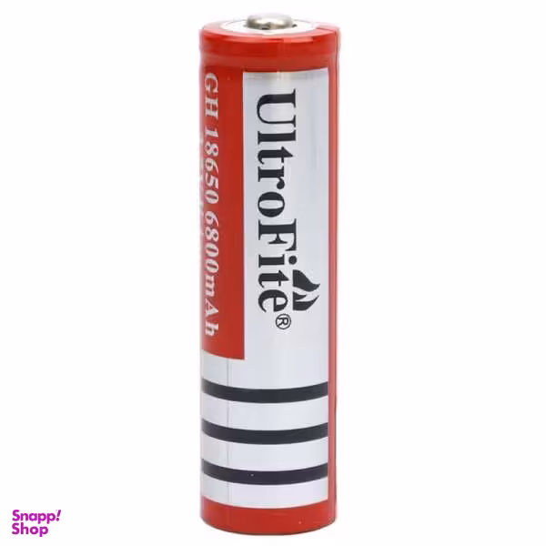 باتری لیتیوم یون قابل شارژ مدل GH18650 ظرفیت 6800 میلی آمپر ساعت غیر اصل