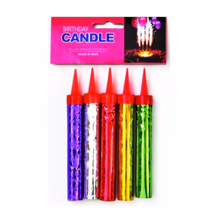 فشفشه رو کیک 