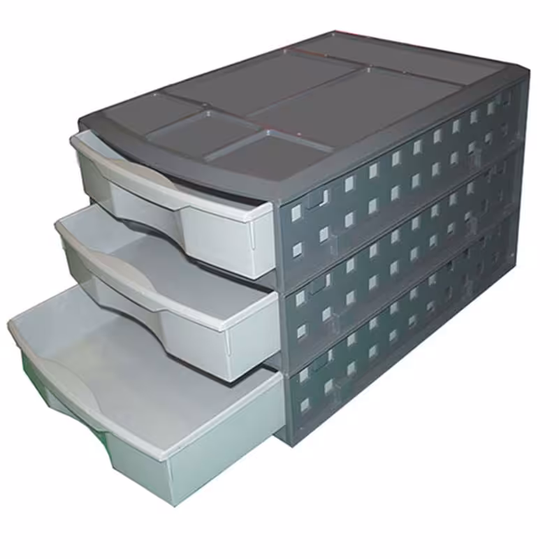 خرید فایل و کازیه 3 طبقه آذران تحریرات مدل 389