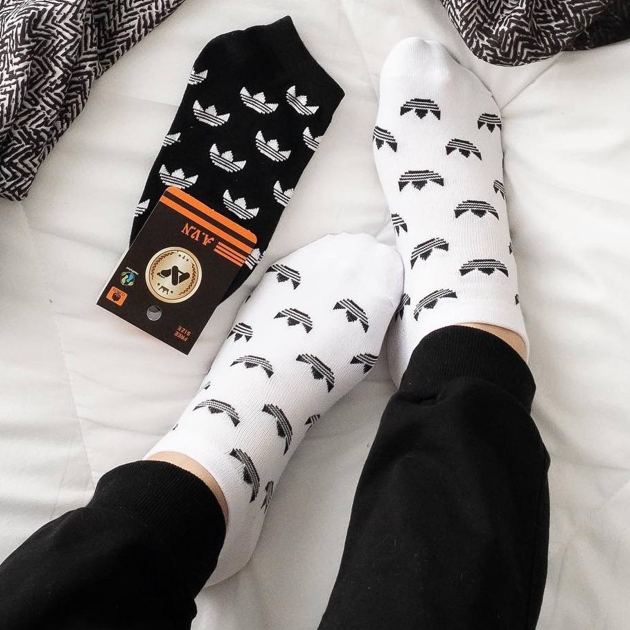  جوراب اسپرت مچی طرح آدیداس فری سایز 37تا44 