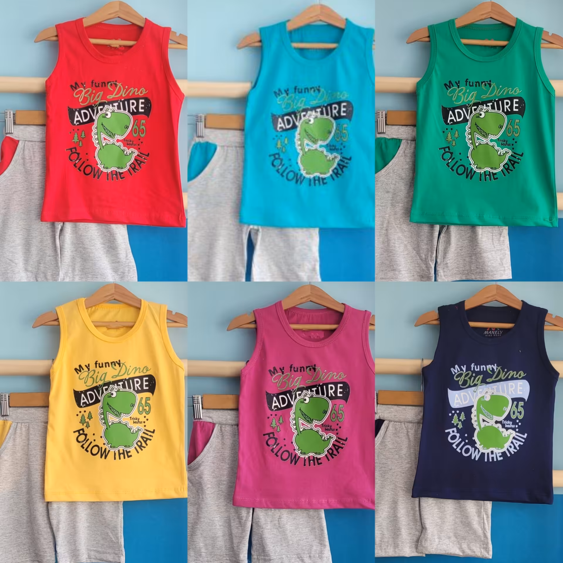 تاپ و شلوارک پسرانه