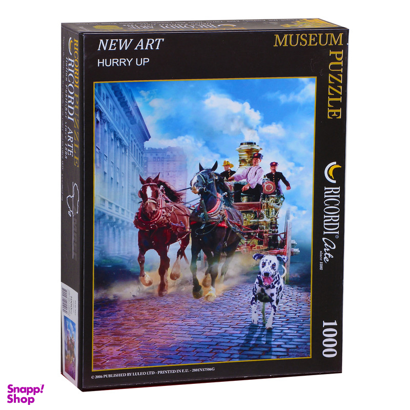 پازل 1000تکه ریکوردی طرح عجله کن کد 101