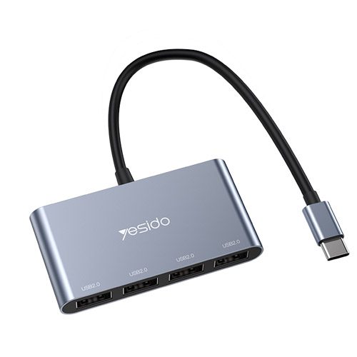 هاب 4 پورت یسیدو Yesido HB13 HUB Adapter USB-C